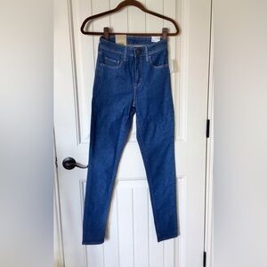 Levi's High-Rise Dark Blue Slim Jeans NWT